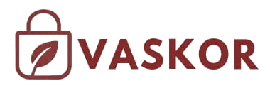 el logo de vaskor bolsas